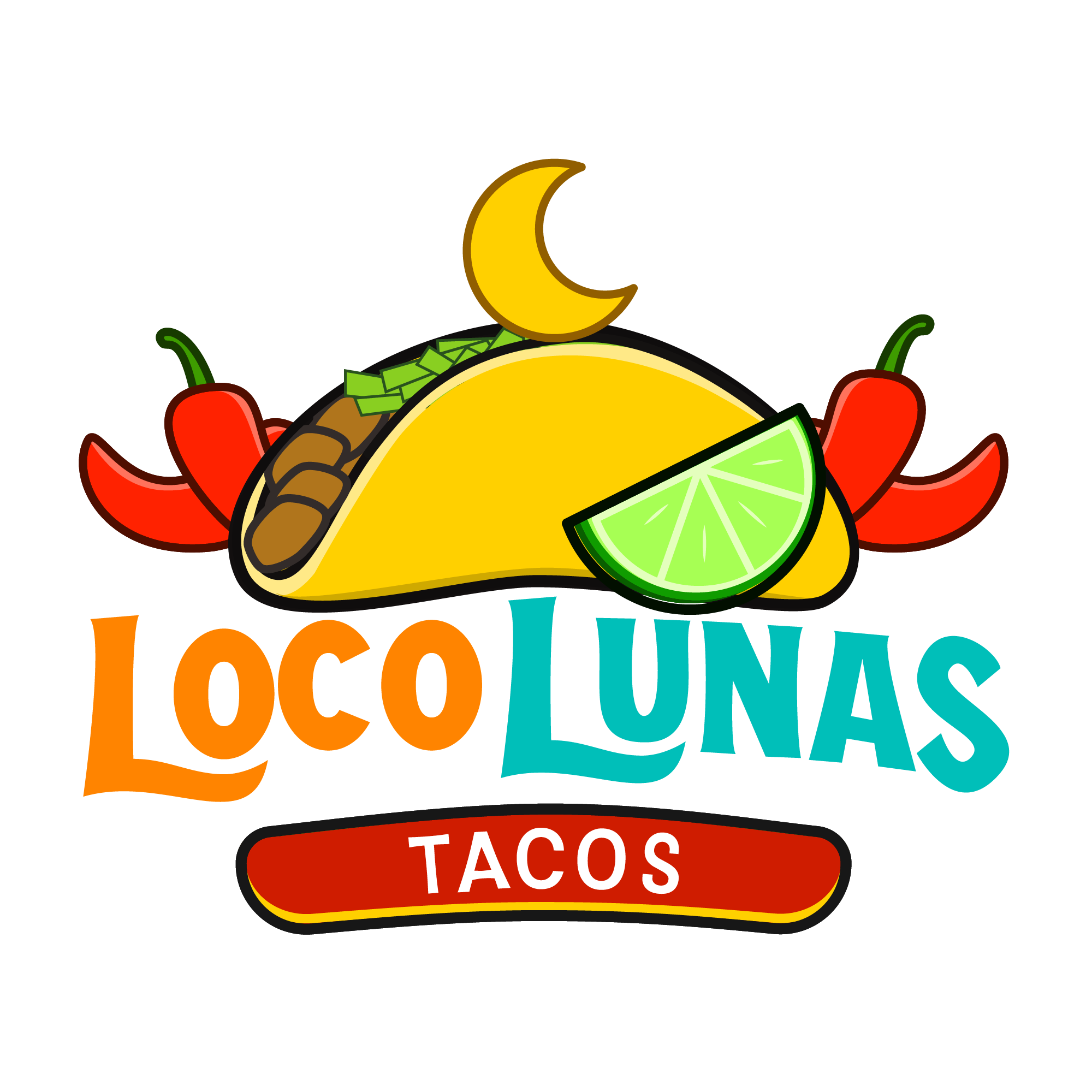 Loco Lunas Tacos Logo